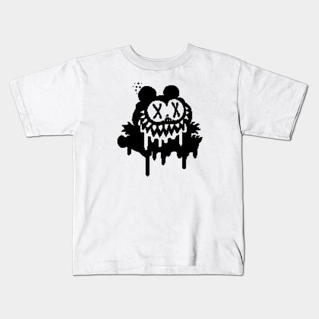 Graffiti cat Kids T-Shirt by Gorecats